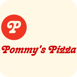 Pommy's Pizza Brighton and Hove logo.